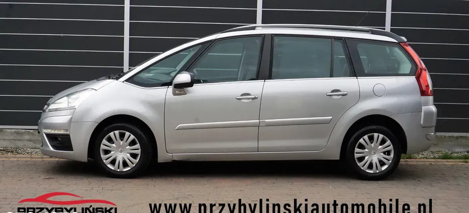 citroen c4 grand picasso śląskie Citroen C4 Grand Picasso cena 21500 przebieg: 214000, rok produkcji 2010 z Krobia